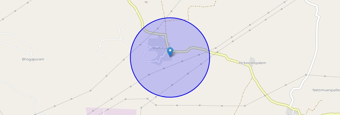 Location Map of Dopperla, Vizag