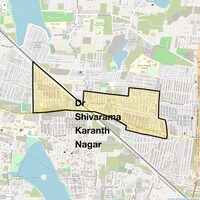 Dr Shivarama Karanth Nagar Map