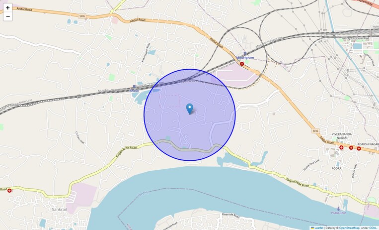 Location Map of Duillya