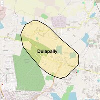 Dulapally Map