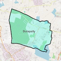 Dulapally Map