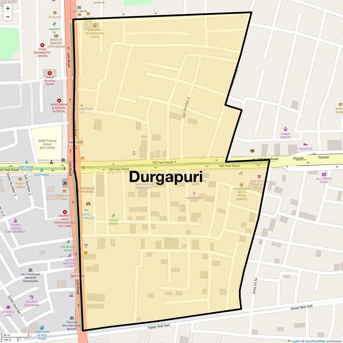 Check Time Travel of Durgapuri, Delhi