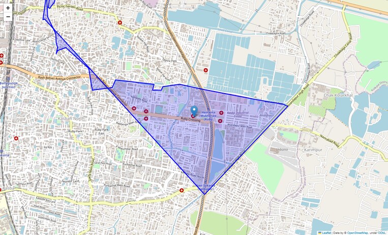 Location Map of East Kolkata Township