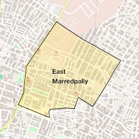 East Marredpally Map