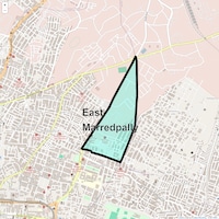 East Marredpally Map