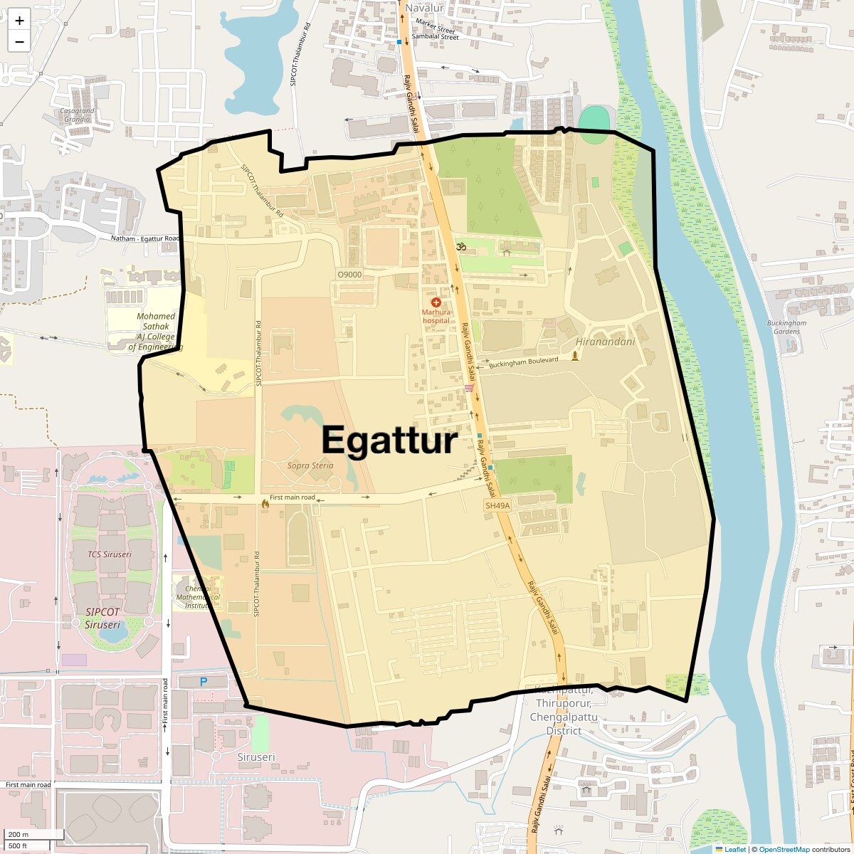 Check Time Travel of Egattur, Chennai