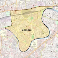Egmore Map