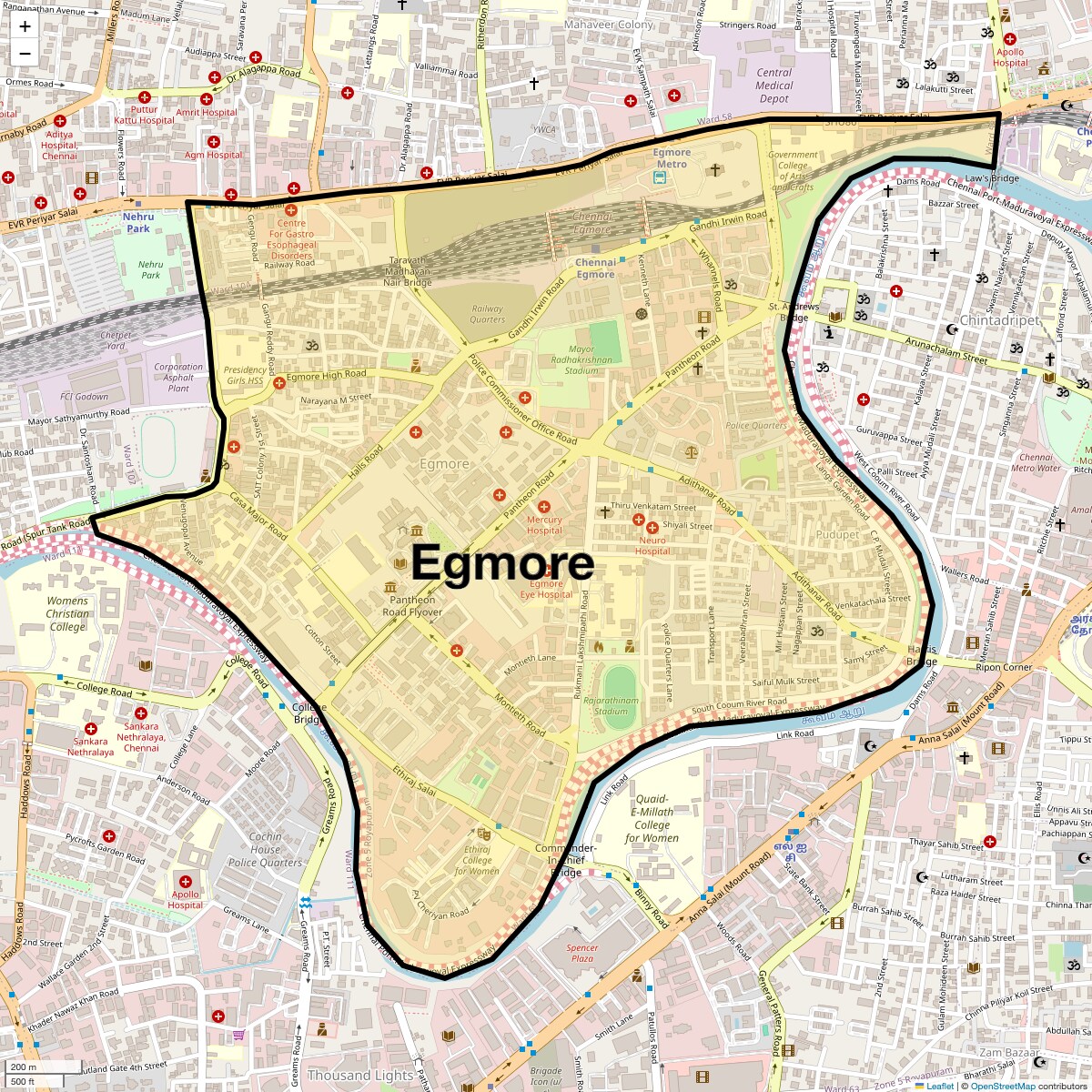 Check Time Travel of Egmore, Chennai