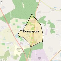 Ekarajapura Map