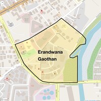 Erandwana Gaothan Map