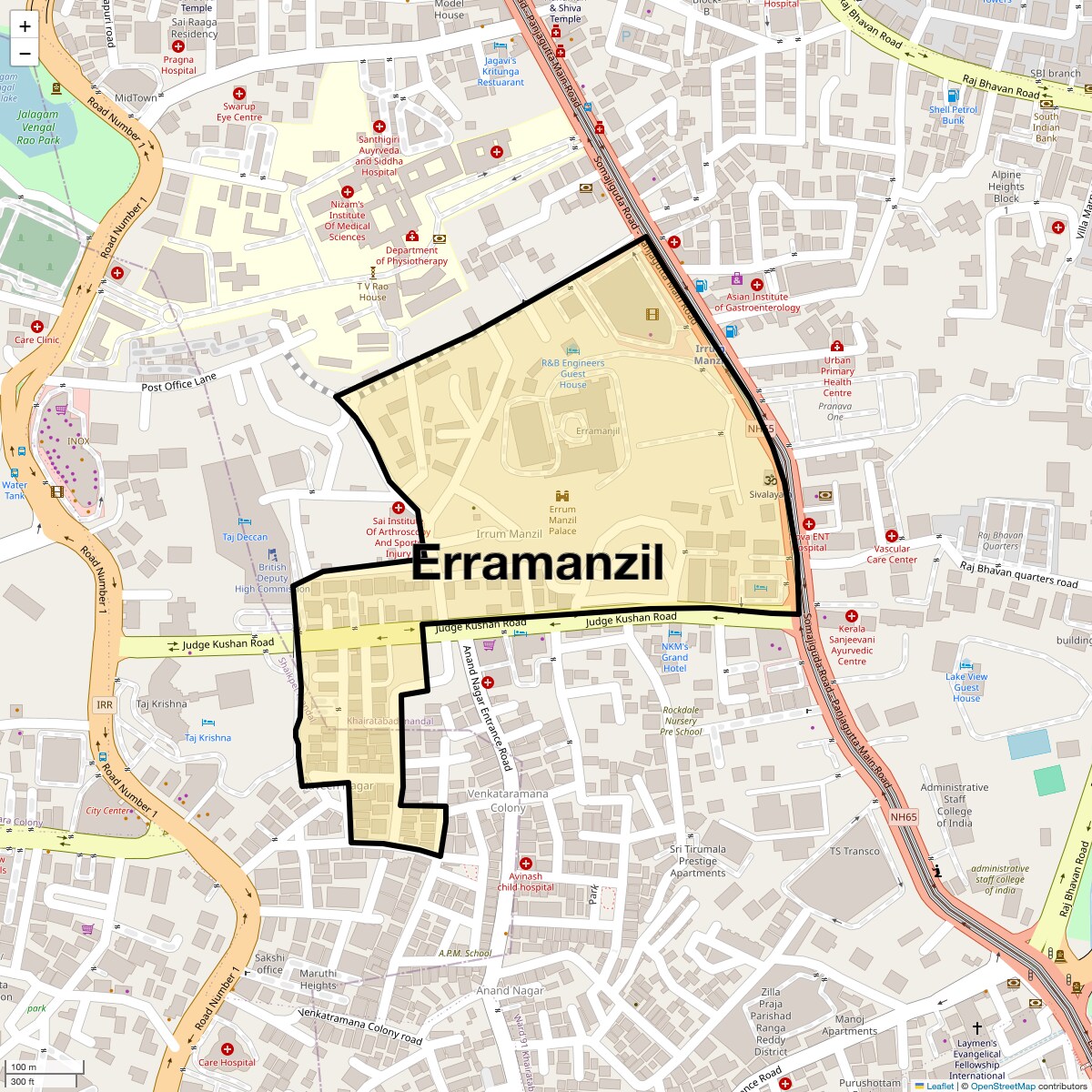 Check Time Travel of Erramanzil, Hyderabad