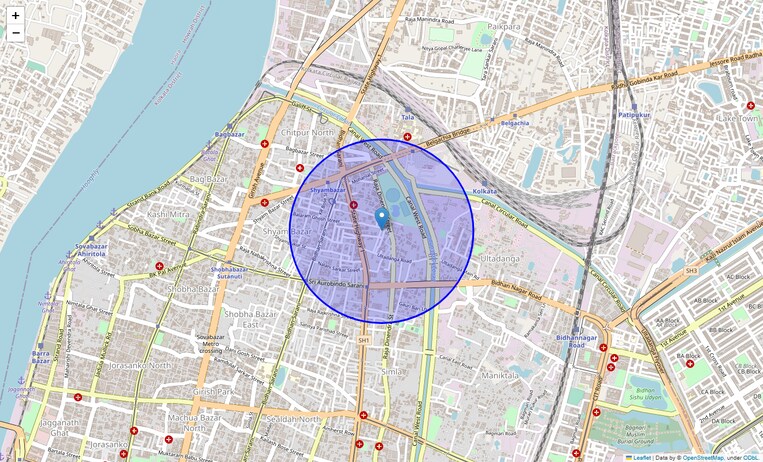 Location Map of Fariapukur