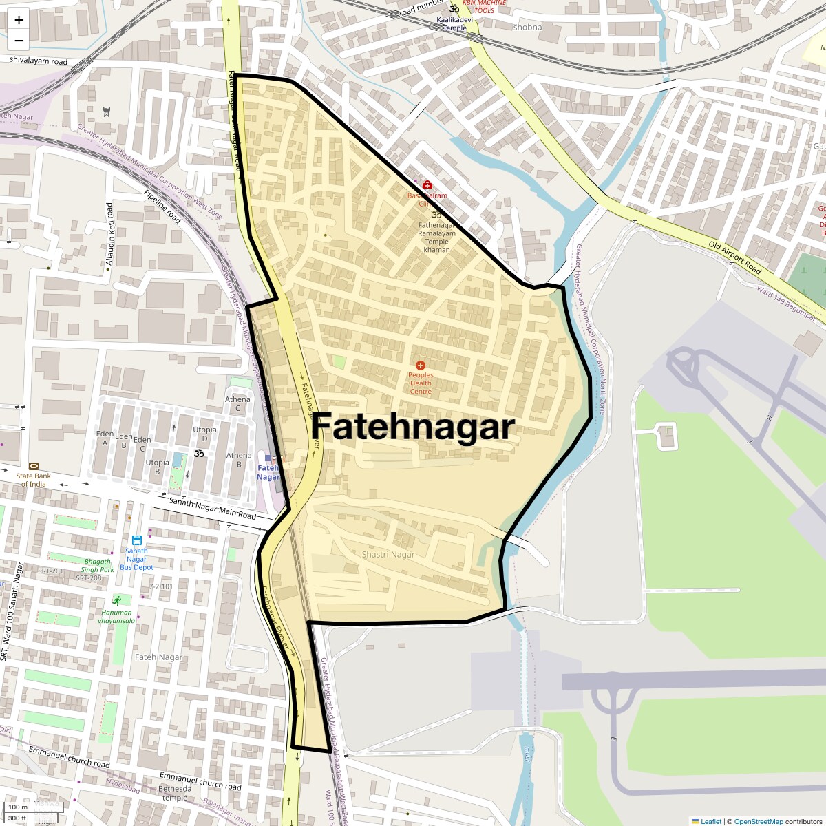 Check Time Travel of Fatehnagar, Hyderabad