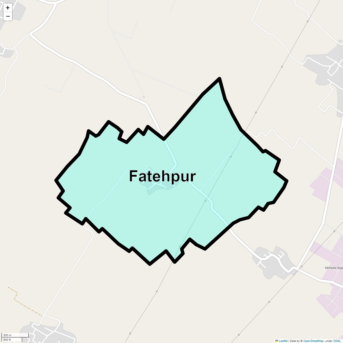 Fatehpur Map