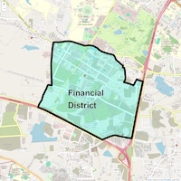 Financial District Map