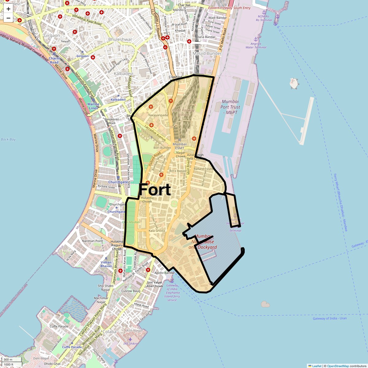 Check Time Travel of Fort, Mumbai