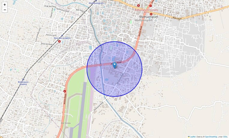 Location Map of Fortune City