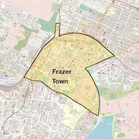 Frazer Town Map