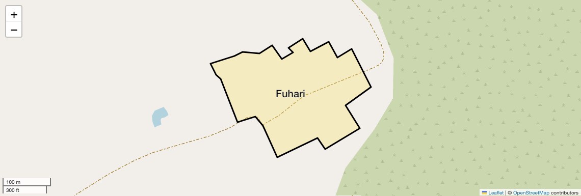 Location Map of Fuhari, Greater Noida