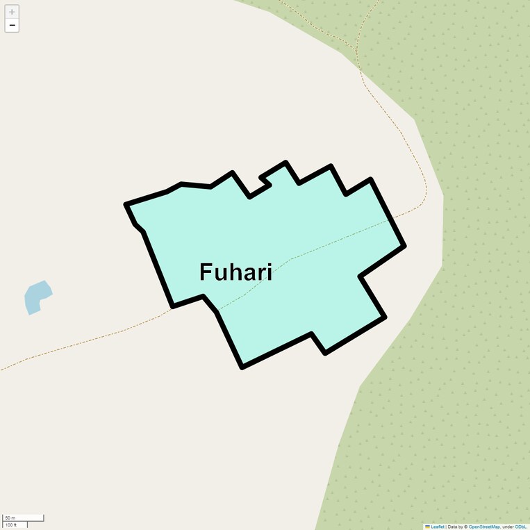 Location Map of Fuhari