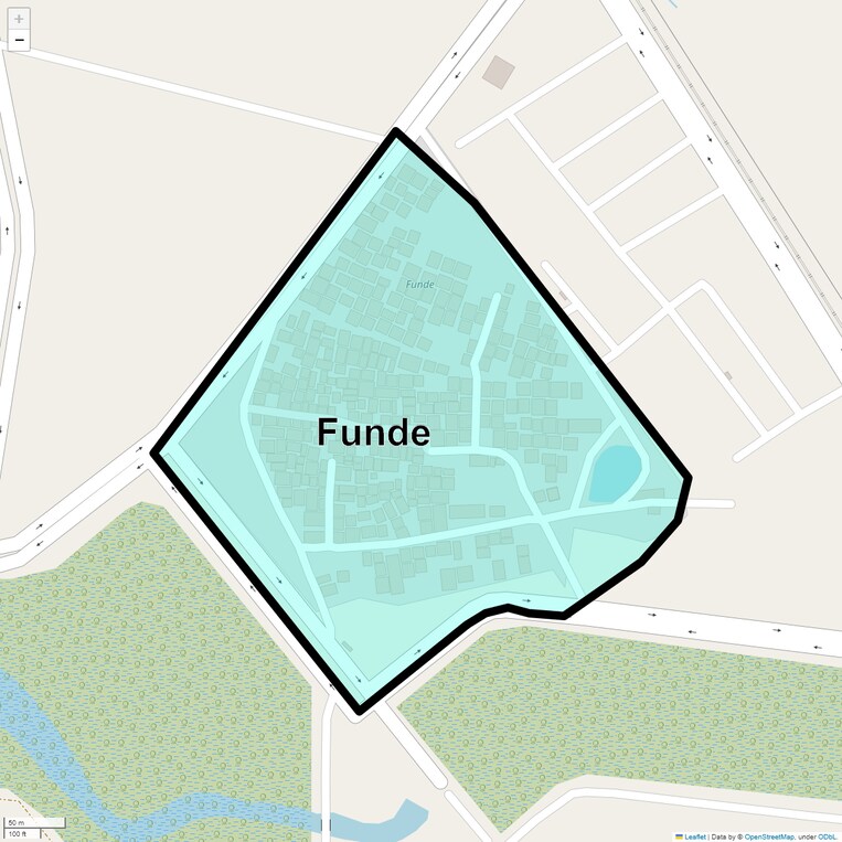 Location Map of Funde