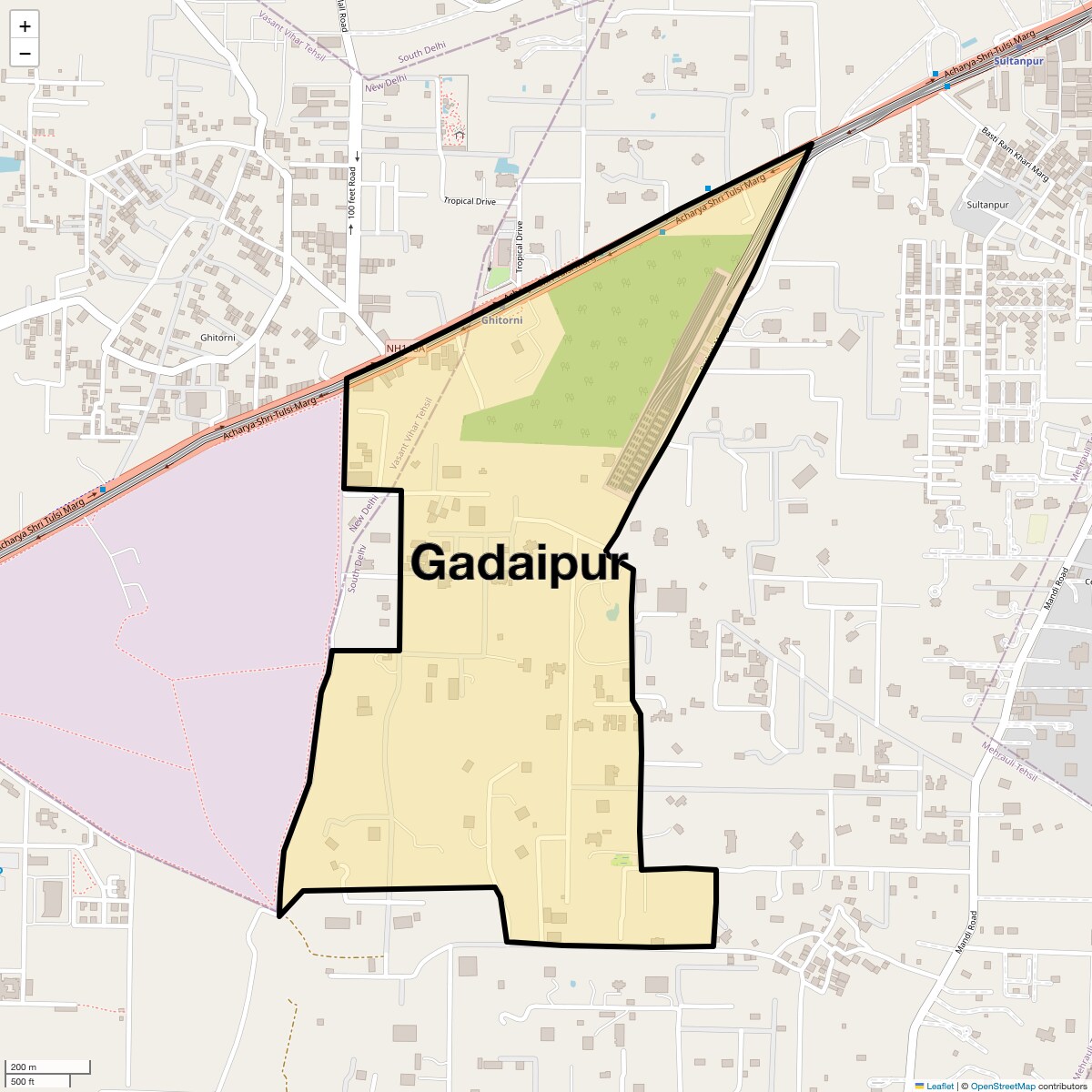 Check Time Travel of Gadaipur, Delhi