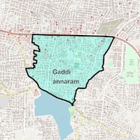 Gaddi annaram Map