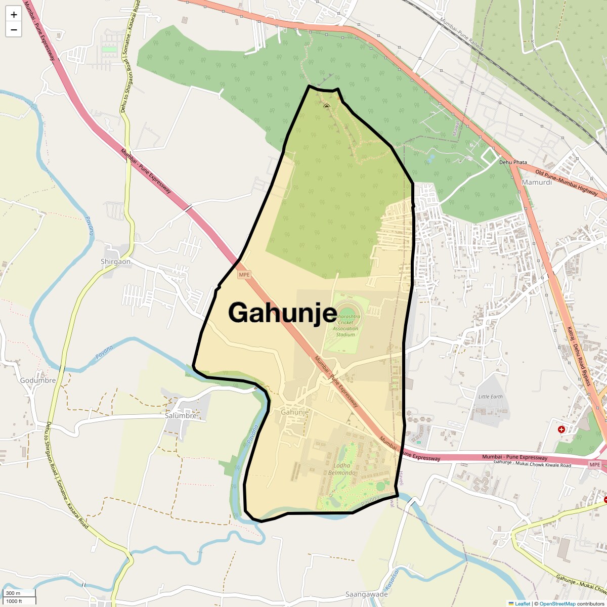 Check Time Travel of Gahunje, Pune