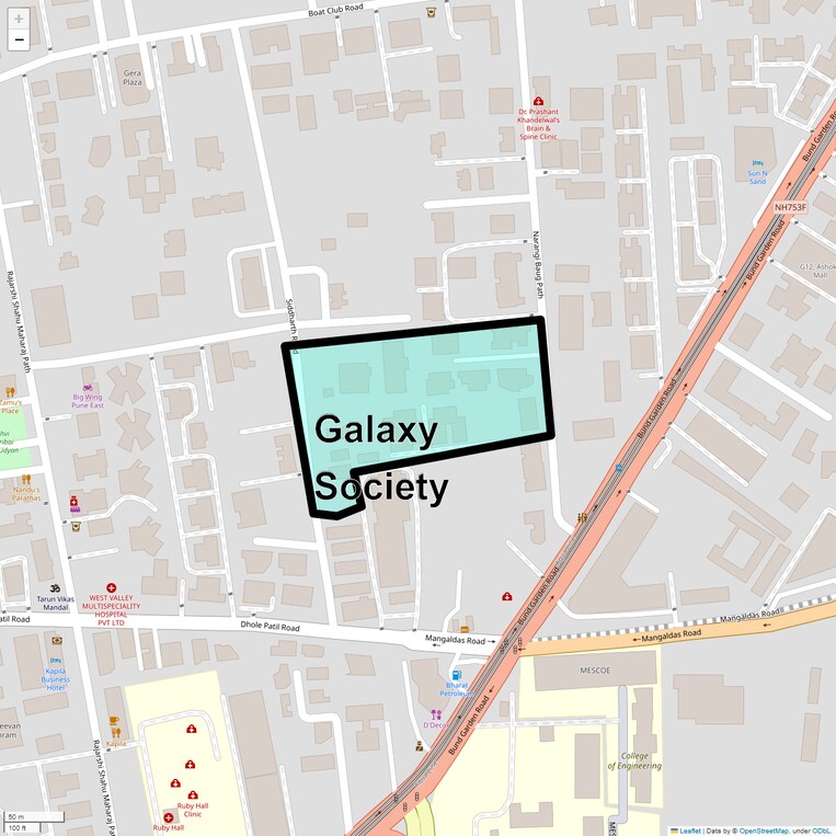 Location Map of Galaxy Society