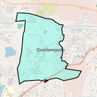Gandamguda Map