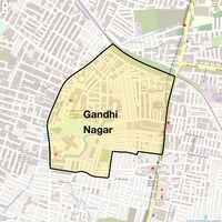 Gandhi Nagar Map
