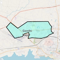 Gandhi Nagar Map