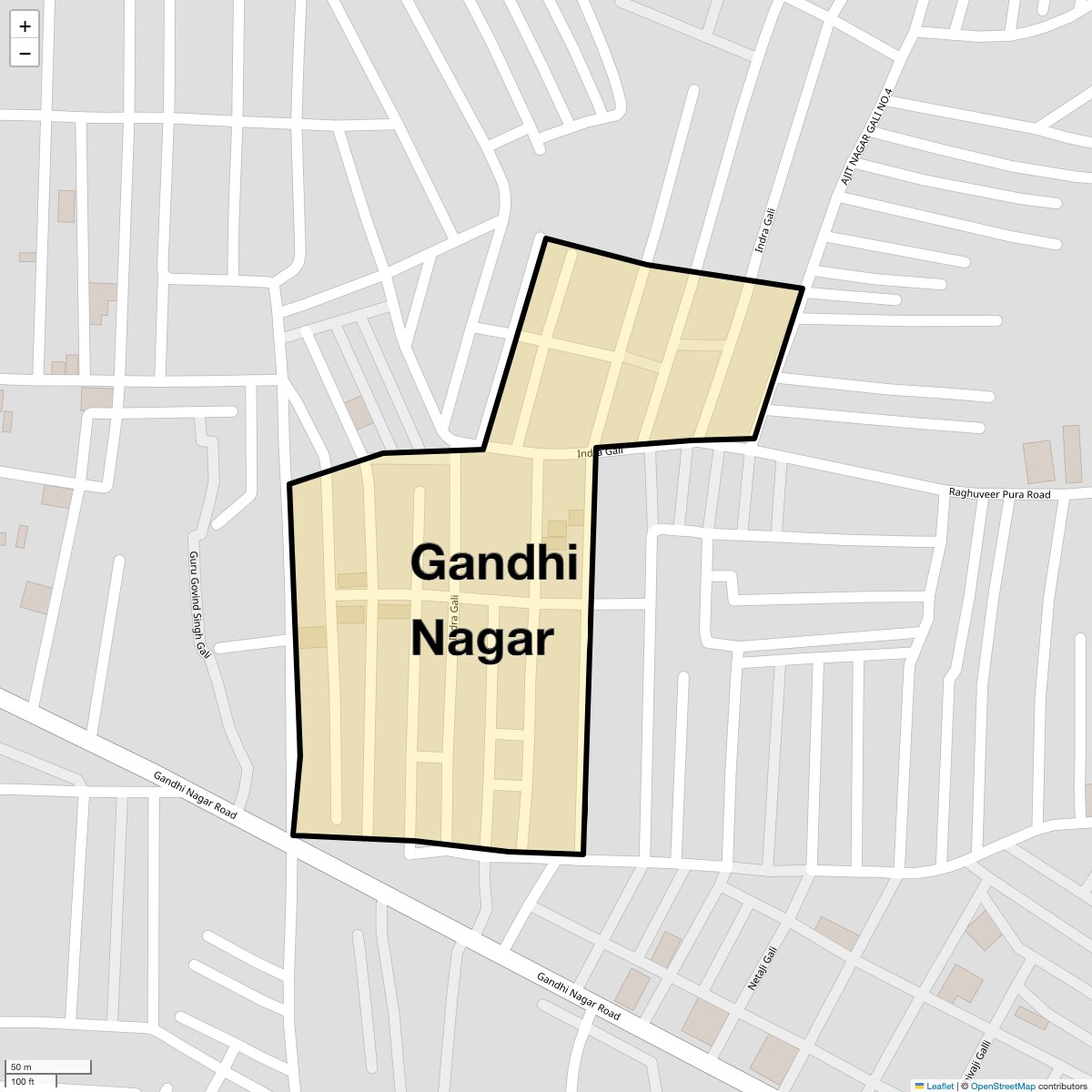 Check Time Travel of Gandhi Nagar, Delhi