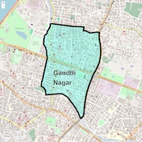 Gandhi Nagar Map