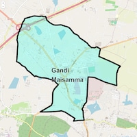 Gandi Maisamma Map