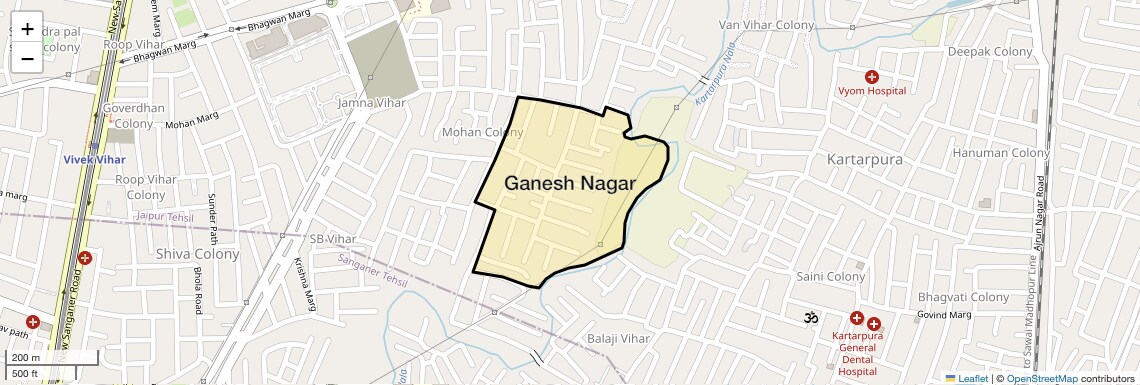Check Time Travel of Ganesh Nagar, Jaipur