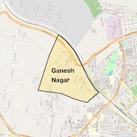 Ganesh Nagar Map