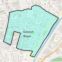 Ganesh Nagar Map