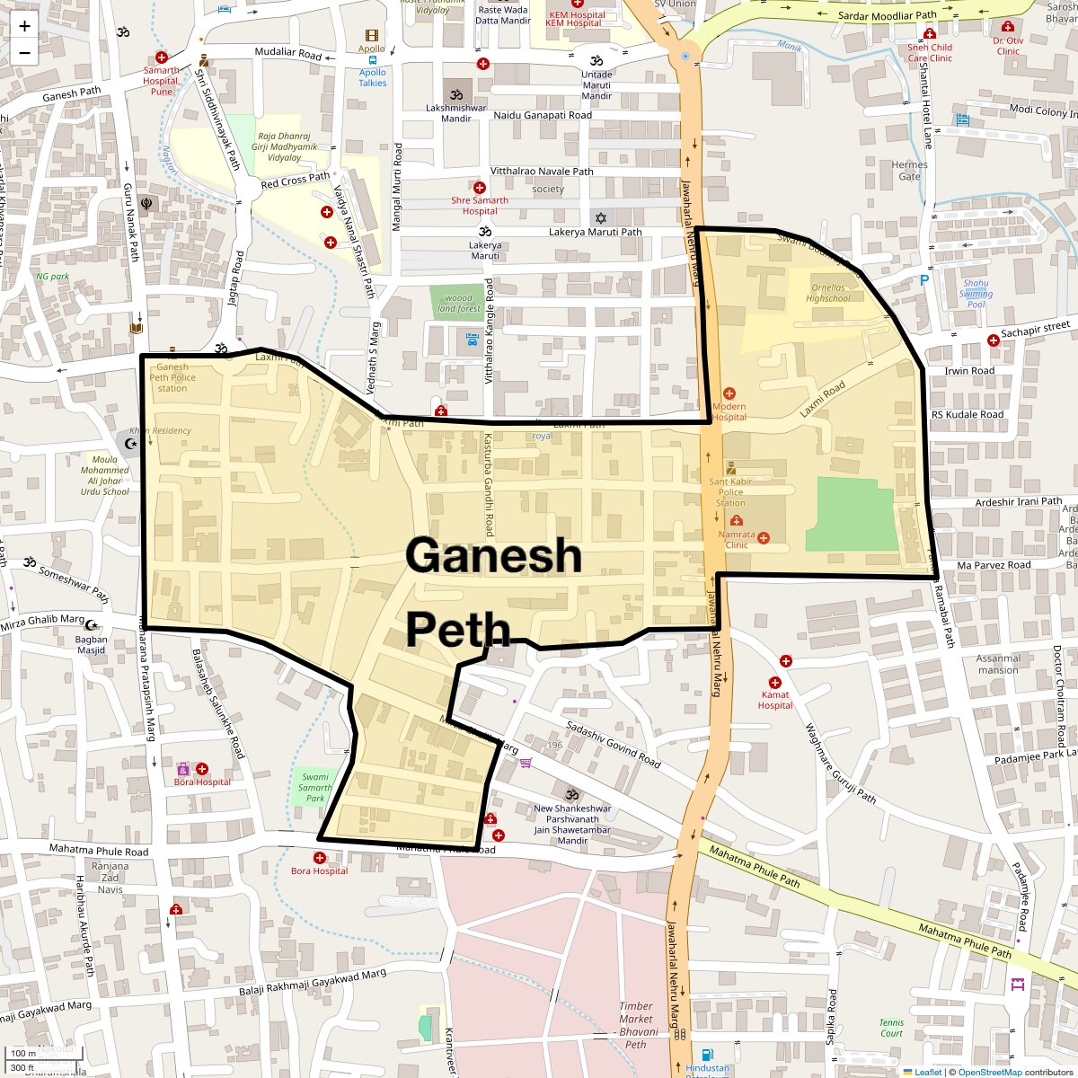 Check Time Travel of Ganesh Peth, Pune