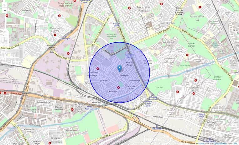 Location Map of Ganeshpura
