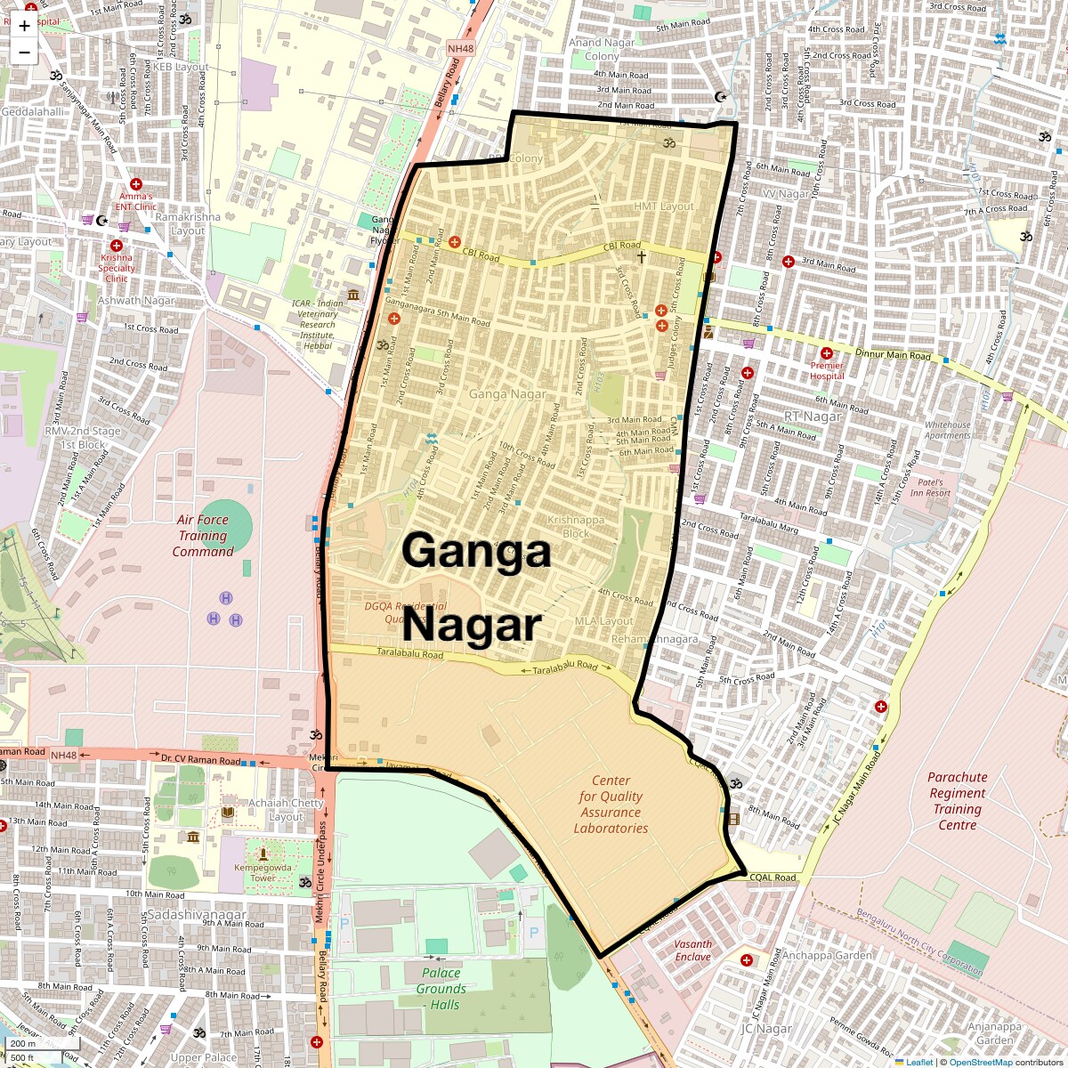 Check Time Travel of Ganga Nagar, Bangalore