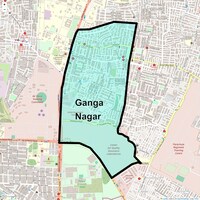 Ganga Nagar Map
