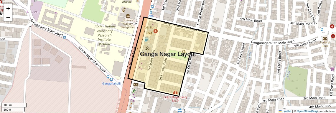 Ganga Nagar Layout,Bangalore