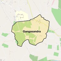 Gangasandra Map