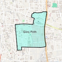 Ganj Peth Map