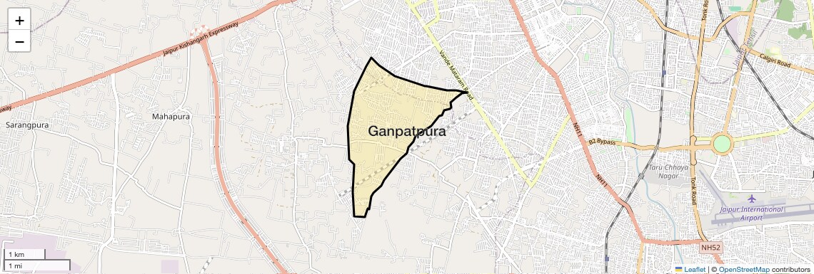 Ganpatpura Map