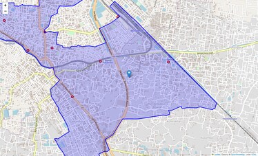 Location Map of Garia, Kolkata