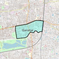 Gariahat Map