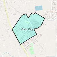 Gaur City 2 Map