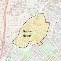 Gautam Nagar Map